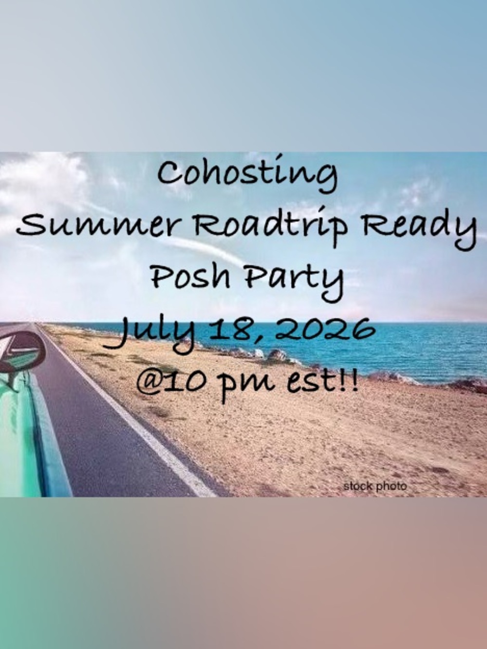 Co-hosting posh party #99 on  July 18, 2026 @ 10 pm EST!! 💃🏽🎊